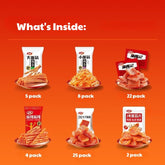 Weilong Spicy Gluten Strips (Latiao) Mixed Gift Box 836g